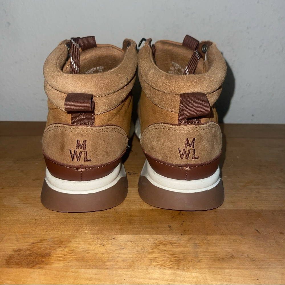 Madewell Nubuck Brown Suede Mid Sneaker Women’s Boots Size 6.5 Mens 5.5 - Picture 8 of 11
